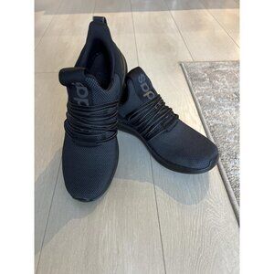 🆕Adidas Mens Black/Grey/Grey Imported Rubber Lite Racer Pull-On Shoes